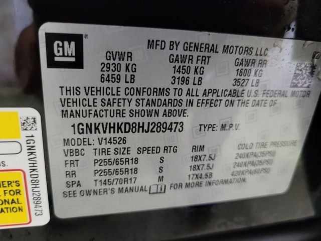 2017 Chevrolet Traverse 2LT 2LT