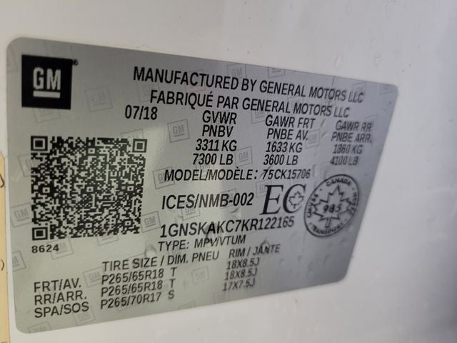 2019 Chevrolet Tahoe LS