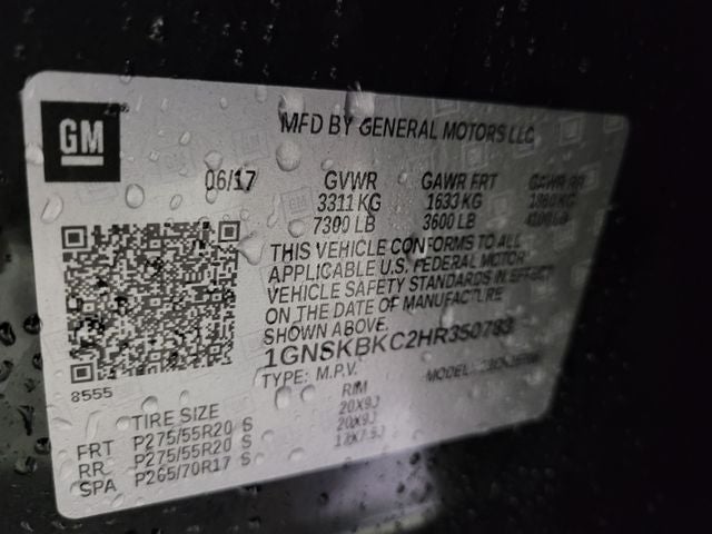 2017 Chevrolet Tahoe LT