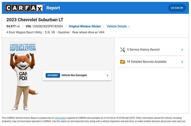 2023 Chevrolet Suburban LT