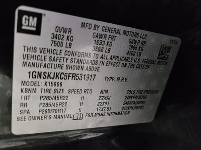 2015 Chevrolet Suburban LT
