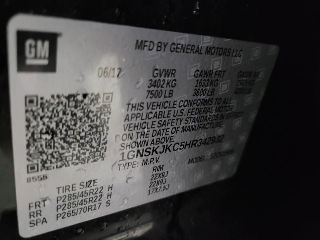 2017 Chevrolet Suburban Premier