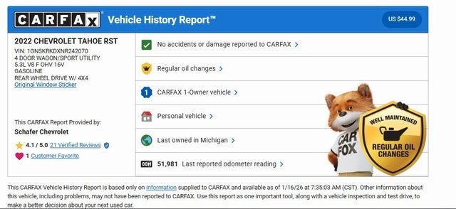 2022 Chevrolet Tahoe RST