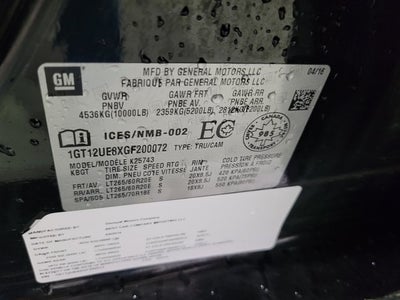 2016 GMC Sierra 2500HD Denali