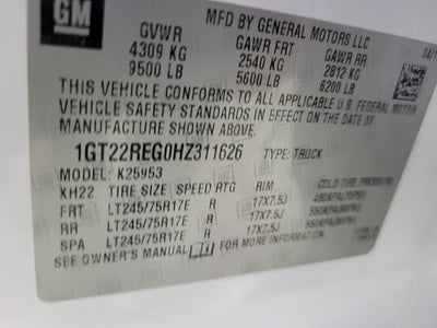 2017 GMC Sierra 2500HD Base