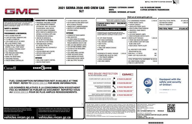 2021 GMC Sierra 2500HD SLT