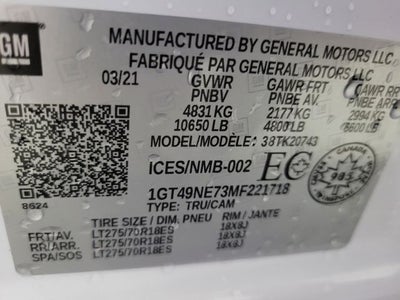 2021 GMC Sierra 2500HD SLT