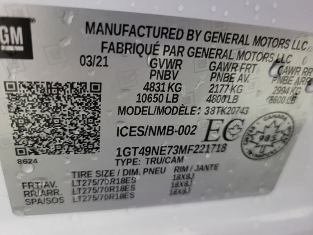 2021 GMC Sierra 2500HD SLT