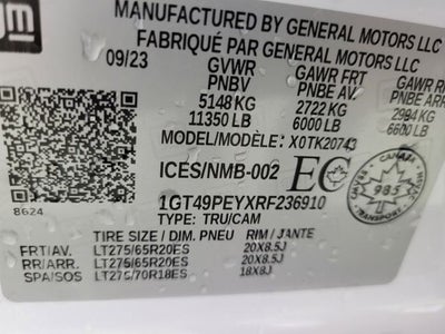 2024 GMC Sierra 2500HD AT4