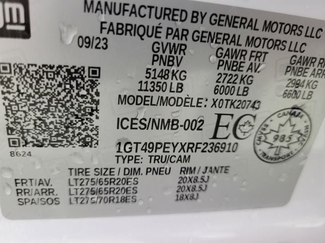 2024 GMC Sierra 2500HD AT4