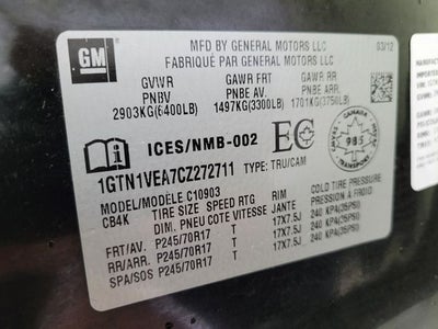 2012 GMC Sierra 1500 SLE