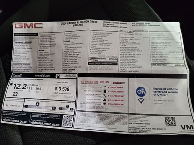 2024 GMC Canyon Elevation