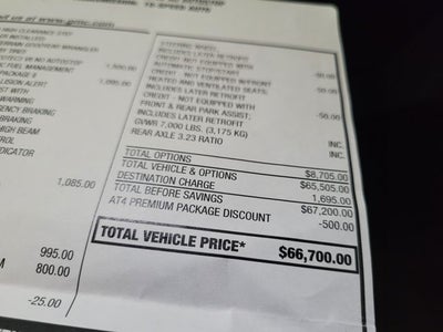 2022 GMC Sierra 1500 Limited AT4