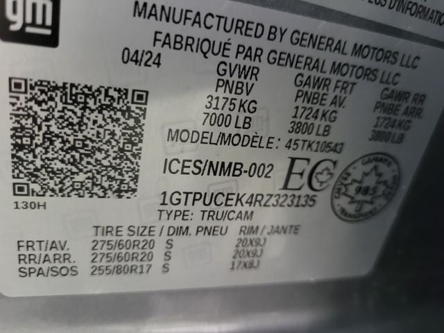 2024 GMC Sierra 1500 Elevation
