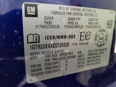 2013 GMC Sierra 1500 4WD