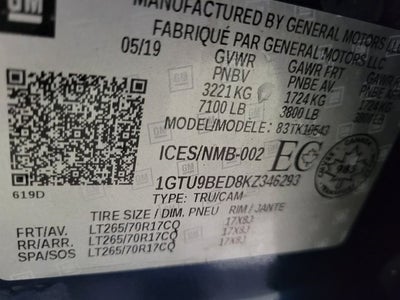 2019 GMC Sierra 1500 SLE