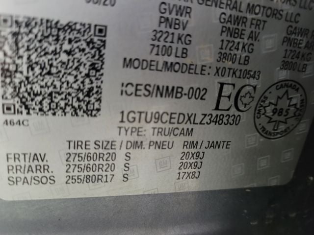 2020 GMC Sierra 1500 Elevation