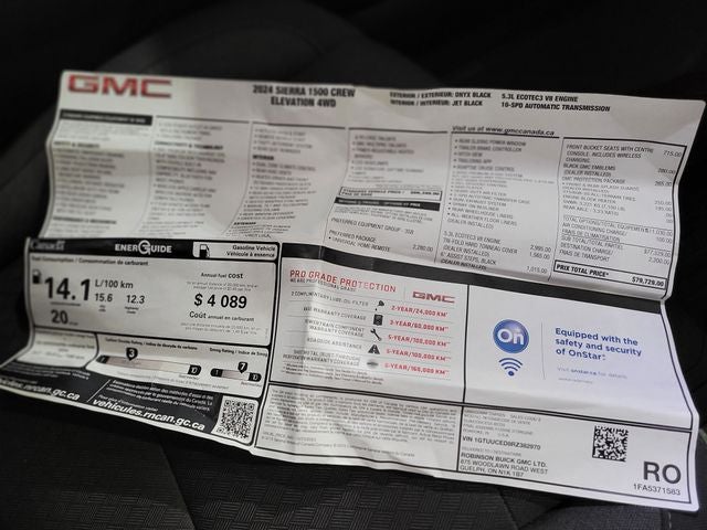 2024 GMC Sierra 1500 Elevation