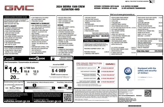 2024 GMC Sierra 1500 Elevation