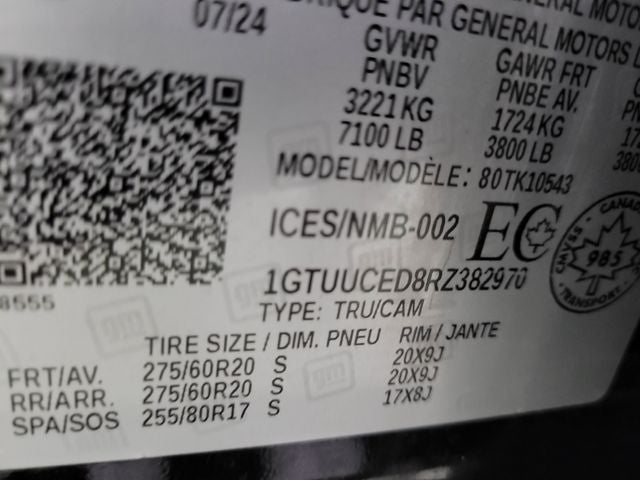 2024 GMC Sierra 1500 Elevation