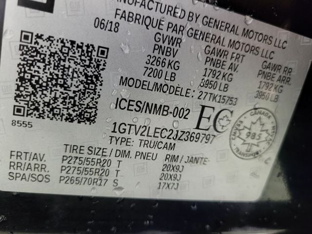 2018 GMC Sierra 1500 Base