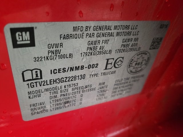 2016 GMC Sierra 1500 Base