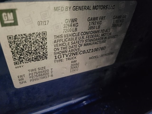 2018 GMC Sierra 1500 SLT