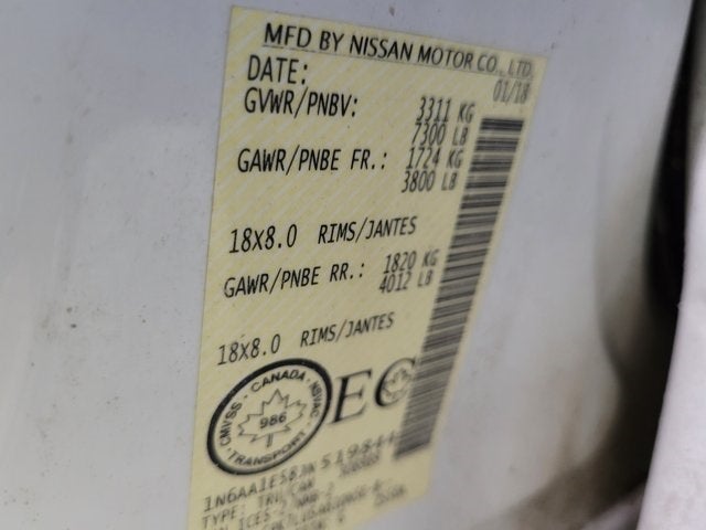 2018 Nissan Titan PRO-4X