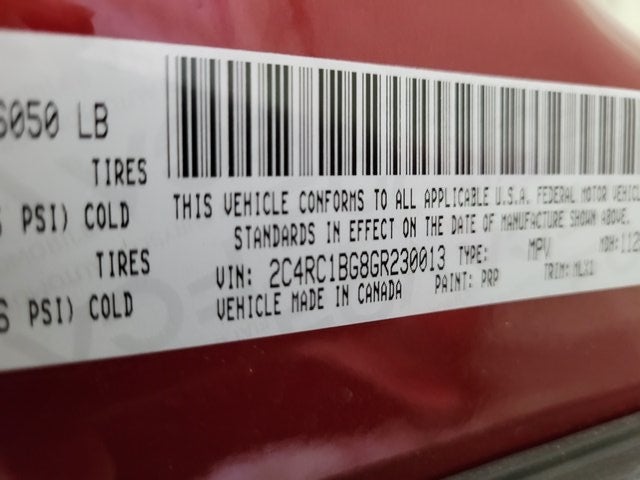 2016 Chrysler Town & Country Touring