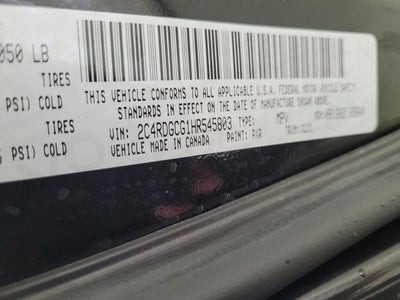 2017 Dodge Grand Caravan SXT