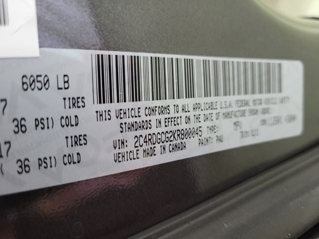 2019 Dodge Grand Caravan SXT