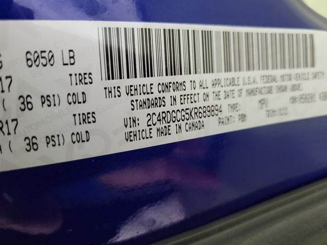 2019 Dodge Grand Caravan SXT