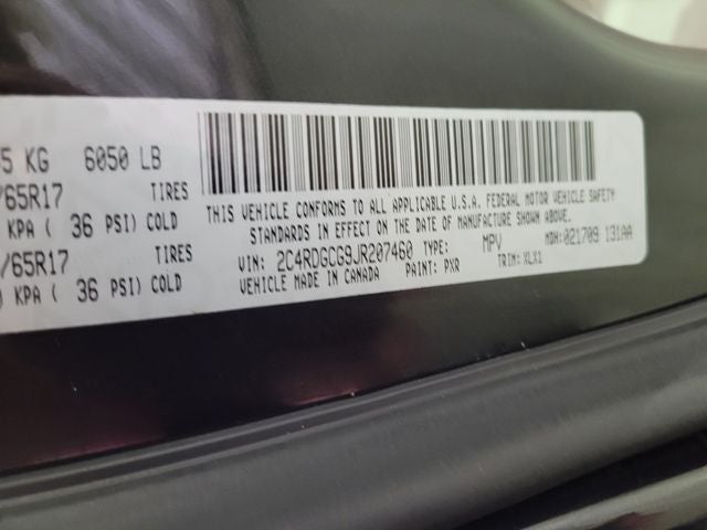 2018 Dodge Grand Caravan SXT