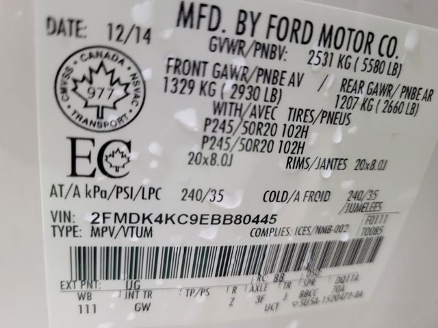 2014 Ford Edge Limited
