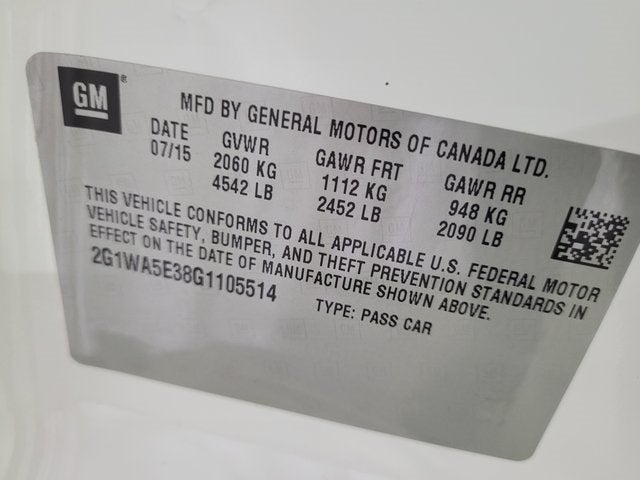 2016 Chevrolet Impala Limited LS