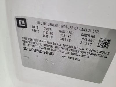 2012 Chevrolet Impala LT