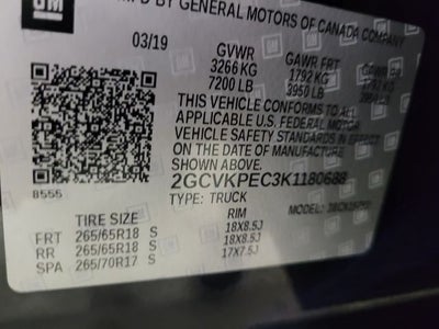 2019 Chevrolet Silverado 1500 LD LT