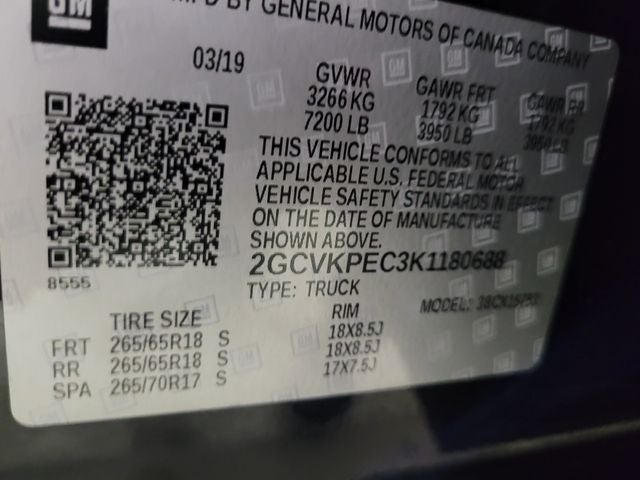 2019 Chevrolet Silverado 1500 LD LT