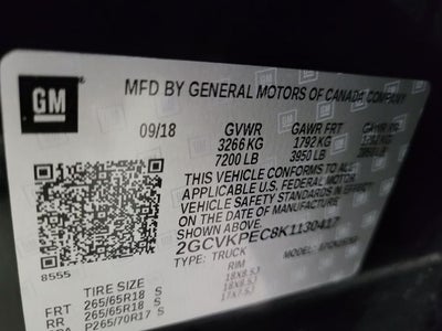 2019 Chevrolet Silverado 1500 LD LT