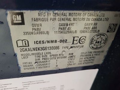 2016 GMC Terrain SLE-2