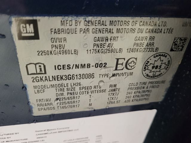 2016 GMC Terrain SLE-2