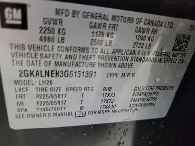 2016 GMC Terrain SLE-2