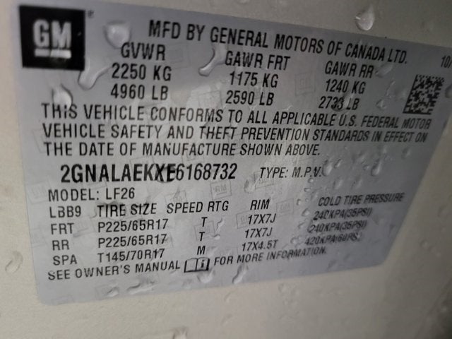 2014 Chevrolet Equinox LS