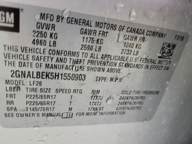 2017 Chevrolet Equinox LS