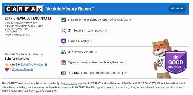 2017 Chevrolet Equinox LT