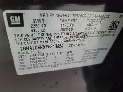 2015 Chevrolet Equinox LT 2LT