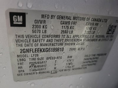 2016 Chevrolet Equinox LS