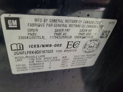 2016 Chevrolet Equinox LT