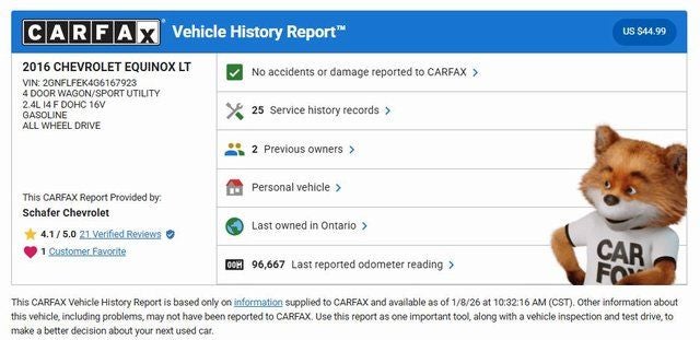 2016 Chevrolet Equinox LT
