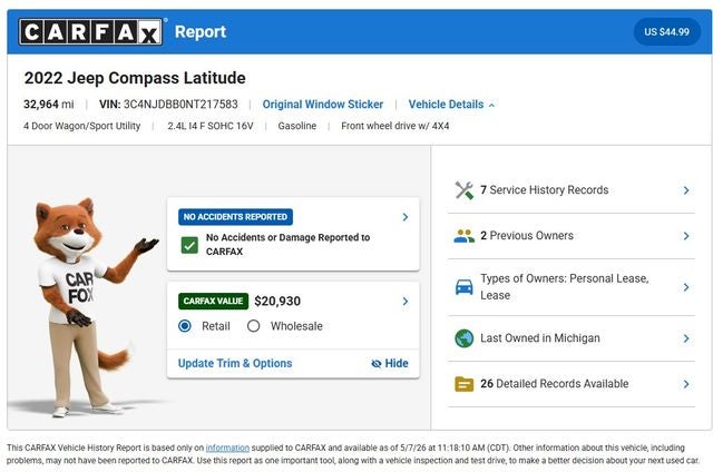 2022 Jeep Compass Latitude